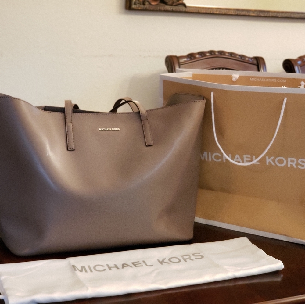 Michael Kors Large Grey Handbag